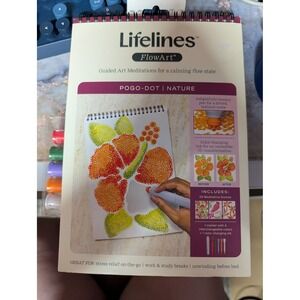 Lifelines FlowArt Nature Pogo-Dot Art Meditation Kit OS Multicolor Excellent 3D